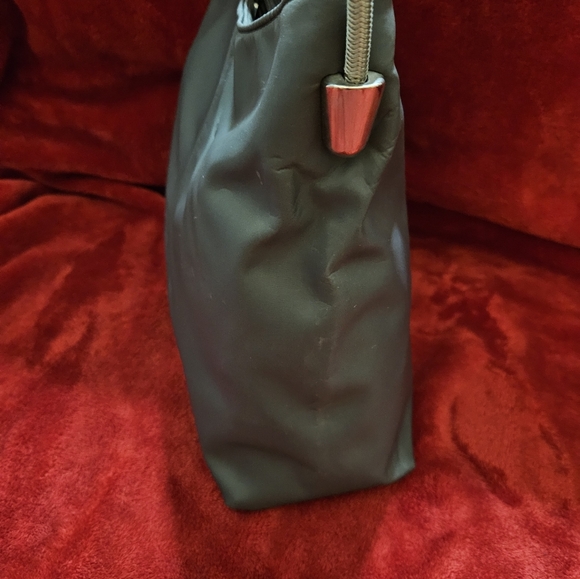 INC Gray Shoulder Bag with Silver Metal Shoulder Strap - Picture 9 of 16